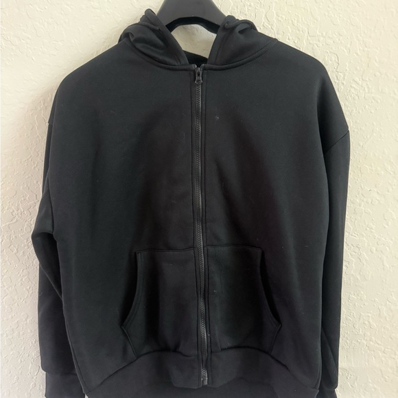 Express Jet Black Pullover Hoodie - Picture 2 of 3